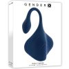 Gender X Daily Grind Rechargeable Silicone Vibrator - Blue