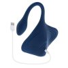 Gender X Daily Grind Rechargeable Silicone Vibrator - Blue - Image 4