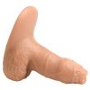 Strap U Uncut Packer Silicone 5.1in Dildo - Vanilla - Image 3