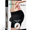 Strap U Packer Silicone 3.6in Dildo - Caramel