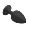 Creature Cocks Green Eye Silicone Butt Plug - Large - Black/Green - Image 3