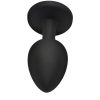 Creature Cocks Green Eye Silicone Butt Plug - Small - Black/Green - Image 3