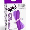 Bang Tapered Flexible Silicone Rechargeable Bullet - Purple