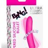 Bang Tapered Flexible Silicone Rechargeable Bullet - Pink