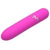 Bang Tapered Flexible Silicone Rechargeable Bullet - Pink - Image 3
