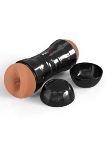 PDX Extreme Super Flip- A-Pussy Over Stroker - Caramel
