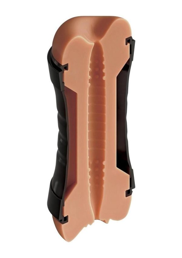 PDX Extreme Super Flip- A-Pussy Over Stroker - Caramel - Image 4