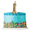 Glitterati Penis Candle - Gold Glitter