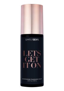Simply Sexy Pheromone Body Mist Let`s Get It On 3.35oz