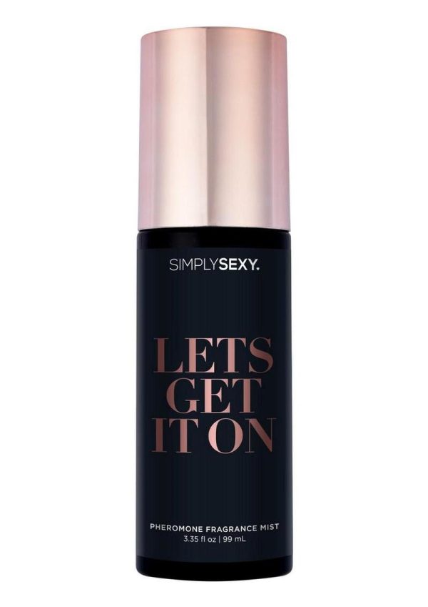 Simply Sexy Pheromone Body Mist Let`s Get It On 3.35oz
