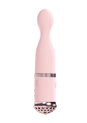 Loveline Finesse 10 Function Silicone Rechargeable Ball Tip Vibe - Pink
