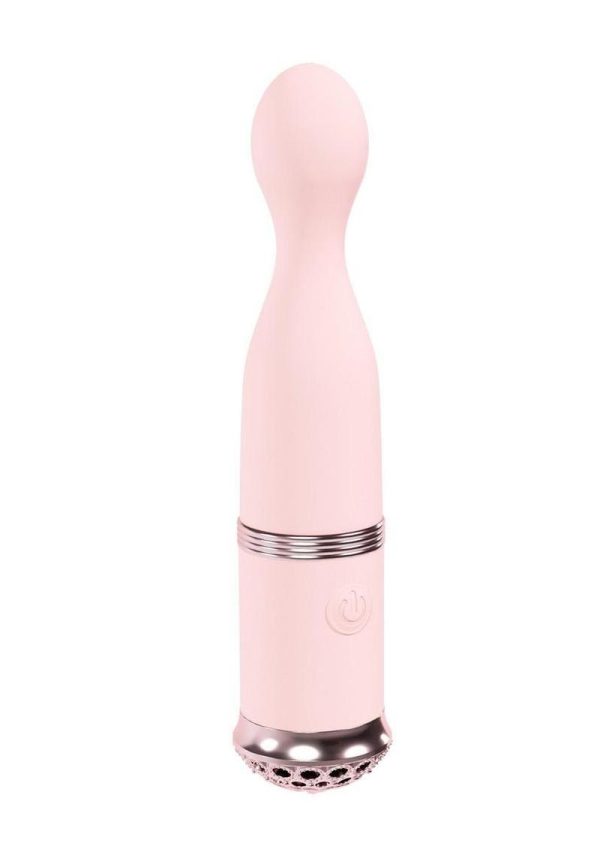 Loveline Finesse 10 Function Silicone Rechargeable Ball Tip Vibe - Pink - Image 3