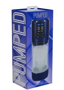 Pumped UltraLift 10 Function Rechargeable Masturbator - Metallic Blue