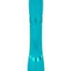 Vive Mimi 10 Function Silicone Rechargeable Triple Motor G-Spot Vibrating and Tapping Rabbit - Blue - Image 3