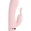 Loveline Tendre 10 Function Silicone Rechargeable Rabbit Vibrator - Pink