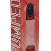 Pumped CyberPulse 13 Function Automatic Rechargeable Penis Pump - Metallic Red