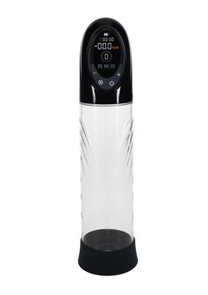 Pumped CyberPulse 13 Function Automatic Rechargeable Penis Pump - Black