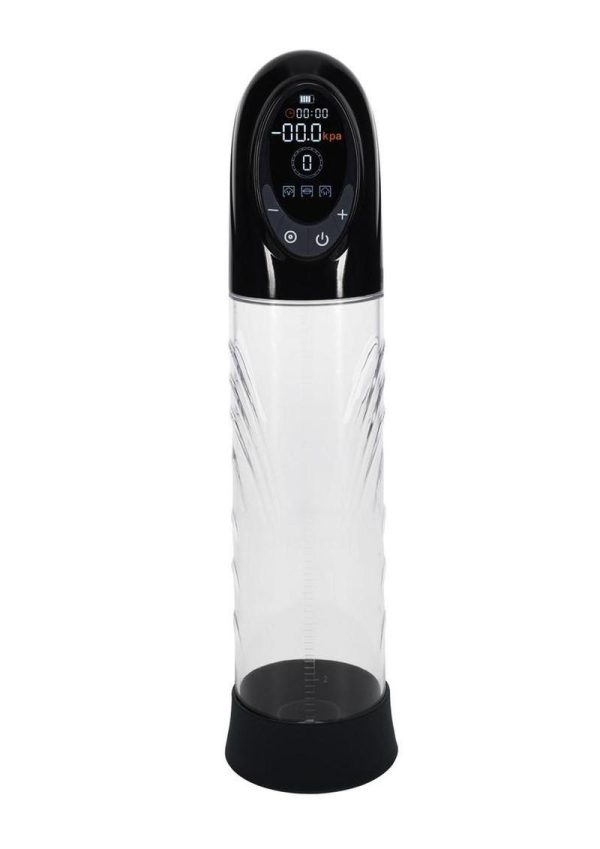 Pumped CyberPulse 13 Function Automatic Rechargeable Penis Pump - Black