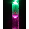 RealRock Vibrating LED Wireless Rechargeable Remote Control Straight Cock 6in - Clear - Image 4