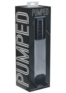 Pumped HyperPump  3 Function Automatic Rechargeable Penis Pump - Gun Metal