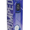 Pumped Engage  6 Function Automatic Rechargeable Penis Pump - Metallic Blue