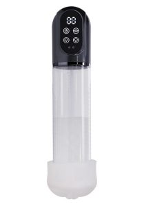 Pumped Engage 6 Function Automatic Rechargeable Penis Pump - Gun Metal