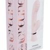 Loveline Mystique 10 Function Rechargeable Silicone Ribbed Rabbit - Pink