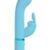 Loveline Belle 10 Function Rechargeable Silicone Rabbit Vibrator - Blue