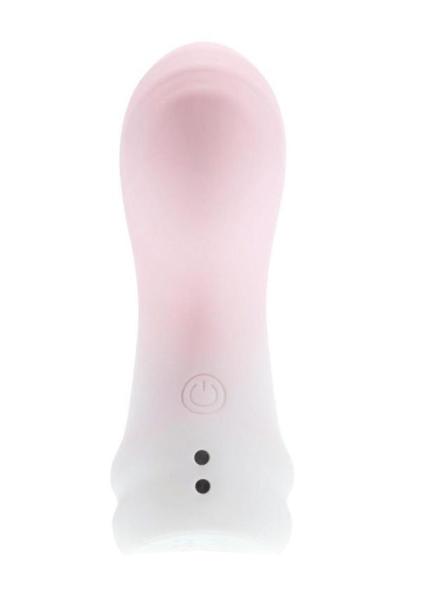 Loveline Mist 10 Function Rechargeable Silicone Finger Vibrator - Pink - Image 3