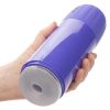 CalExotics Connect Stroker Rechargeable with Vibration and Suction - Purple - Image 3