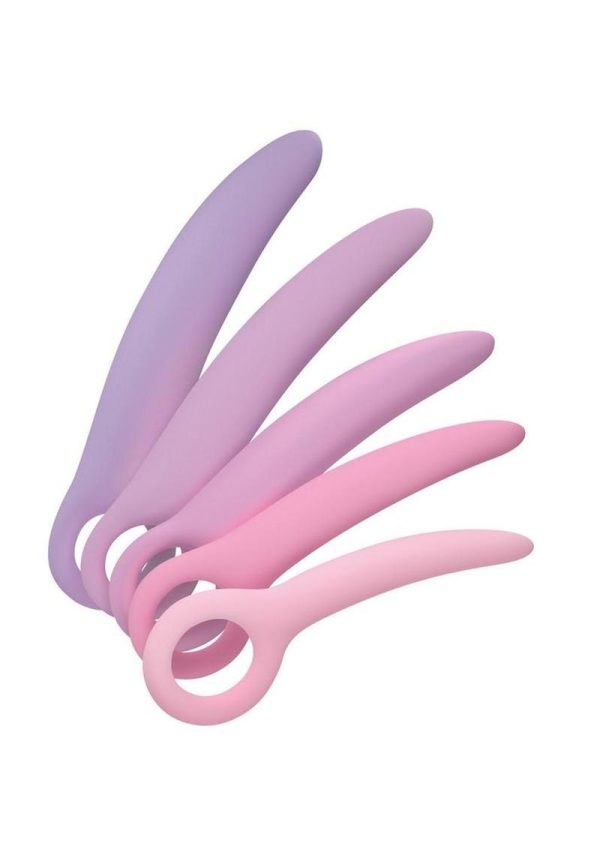 Skins Care Curved Silicone Dilators (5pc Set) - Pink/Purple