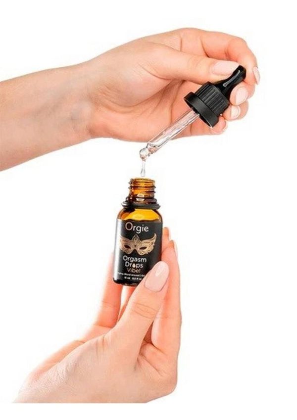Orgie Orgasm Drops - Vibe! - Tingling Clitoral Arousal Serum - Image 3