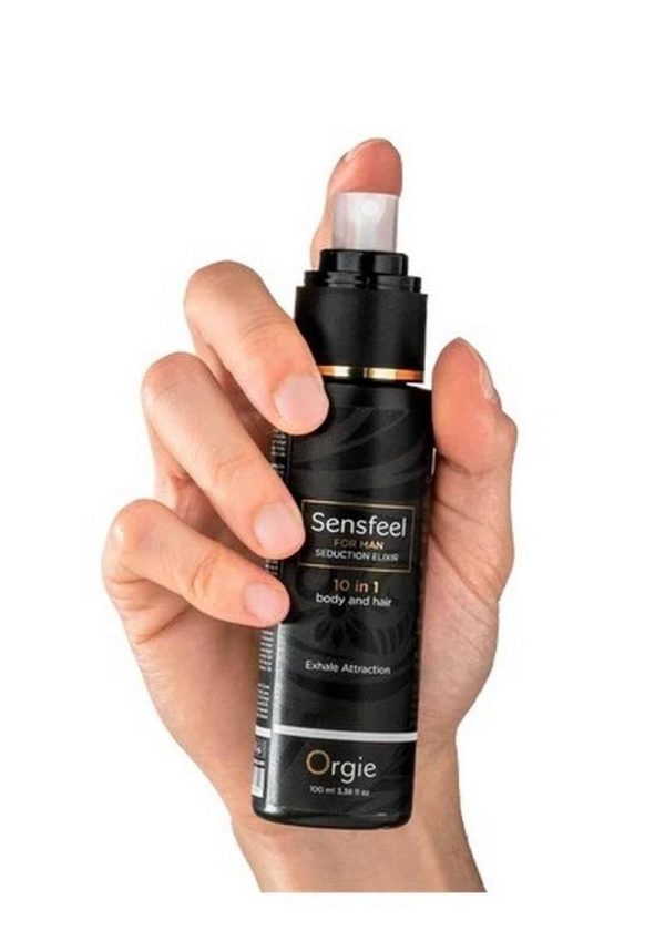 Orgie Sensfeel For Man - Seduction Elixir 10 in 1 For Body and Hair - Image 3