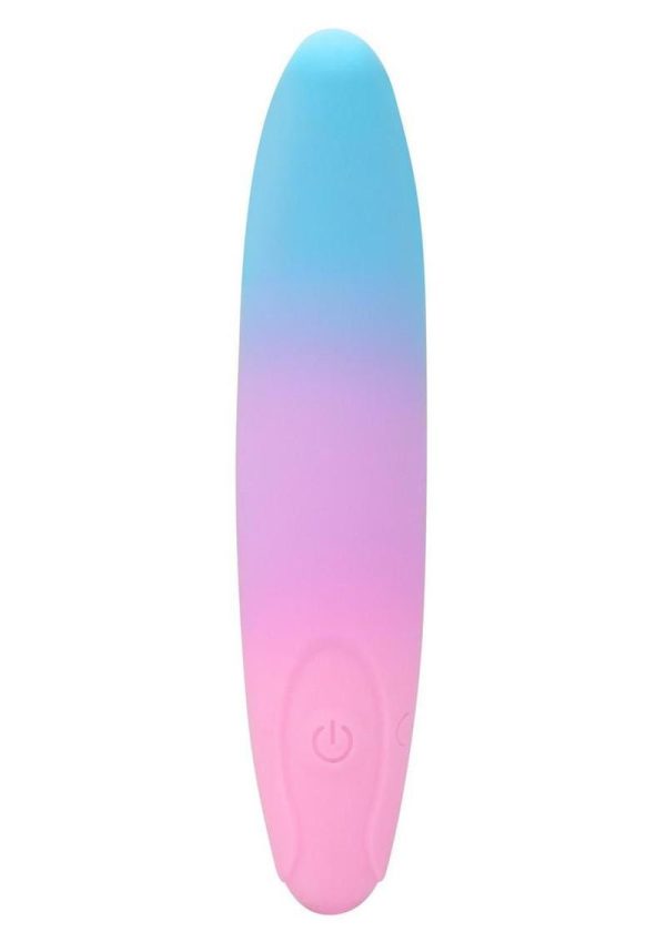 Play With Me Dolphin Kisses Rechargeable Silicone G-Spot Bullet Vibrator - Multicolor - Image 3