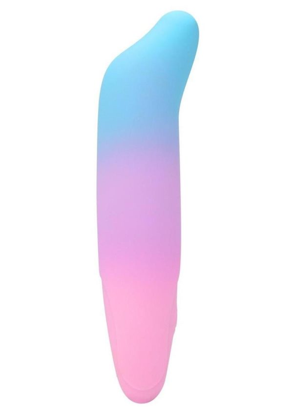 Play With Me Dolphin Kisses Rechargeable Silicone G-Spot Bullet Vibrator - Multicolor - Image 4