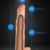 Performance Plus Silicone Penis Extender 2.5in - Vanilla - Image 4