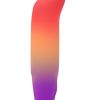 Play With Me Dolphin Dreams Rechargeable Silicone G-Spot Bullet Vibrator - Multicolor