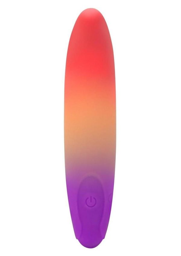 Play With Me Dolphin Dreams Rechargeable Silicone G-Spot Bullet Vibrator - Multicolor - Image 3