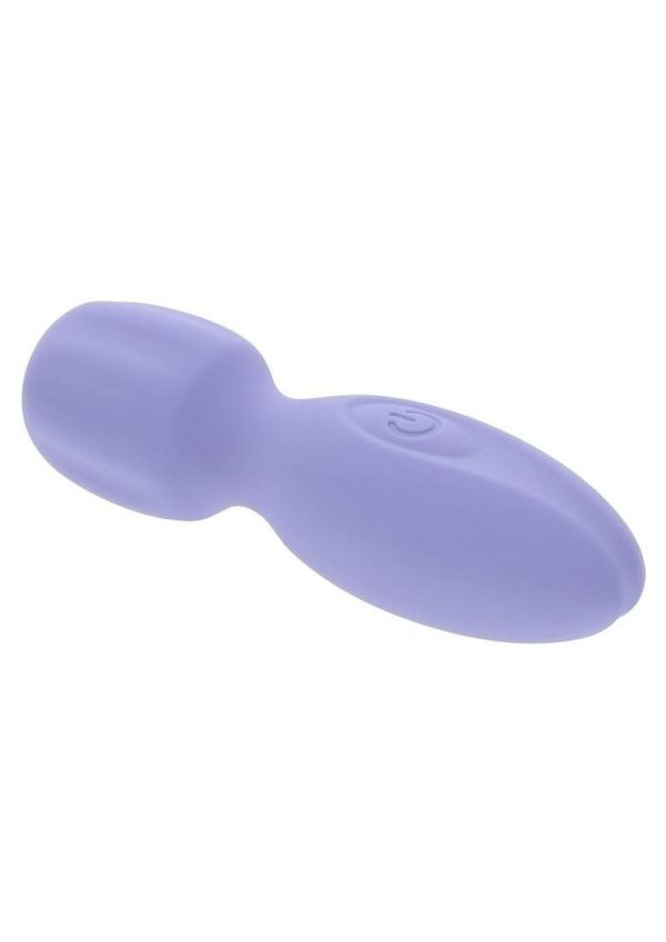 Selopa Lil Wand Rechargeable Silicone Vibrator - Purple - Image 3
