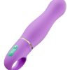 Aria Exciting AF Silicone Rechargeable Vibrator - Indigo Blue - Image 4