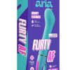 Aria Flirty AF Rechargeable Silicone Vibe - Teal