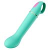 Aria Flirty AF Rechargeable Silicone Vibe - Teal - Image 3