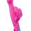 Aria Naughty AF Rechargeable Silicone Vibe - Plum