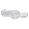 Zero Tolerance Casual Encounter Beaded Pussy Stroker with Vibrating C-Ring - Clear - Image 3