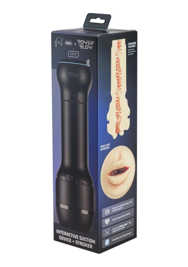 Kiiroo Powerblow and Feel Mouth Stroker Kit - Mouth - Black - Image 3