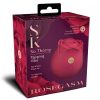 Secret Kisses Rosegasm So Thorny Rechargeable Silicone Vibrator - Red