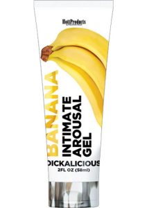 Dickalicious Penis Arousal Gel Banana 2 Ounce