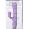 Velvet GoGo All-in-1 Thruster Rechargeable Silicone Dildo - Purple