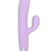 Velvet GoGo All-in-1 Thruster Rechargeable Silicone Dildo - Purple - Image 3