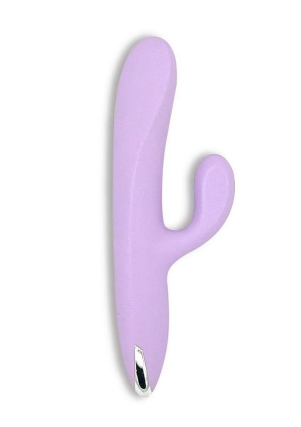 Velvet GoGo All-in-1 Thruster Rechargeable Silicone Dildo - Purple - Image 3
